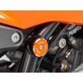 DBK Special Parts (Ducabike) Contrast Cut Billet Frame Plugs for the KTM 990 / 890 / 790 Duke DBK Special Parts (Ducabike) Contrast Cut Billet Frame Plugs for the KTM 990 / 890 / 790 Duke